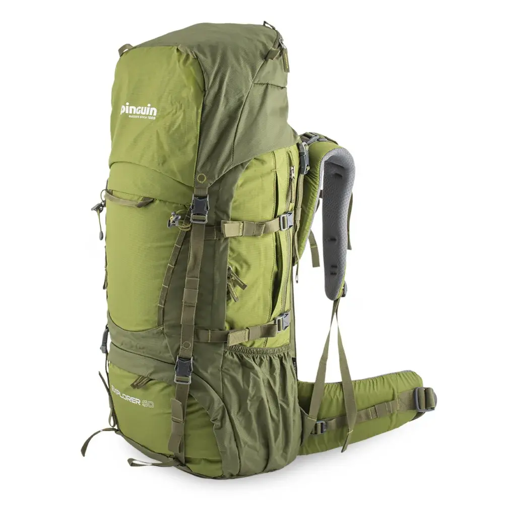 Pinguin Rugzak Pinguin Explorer 50L khaki