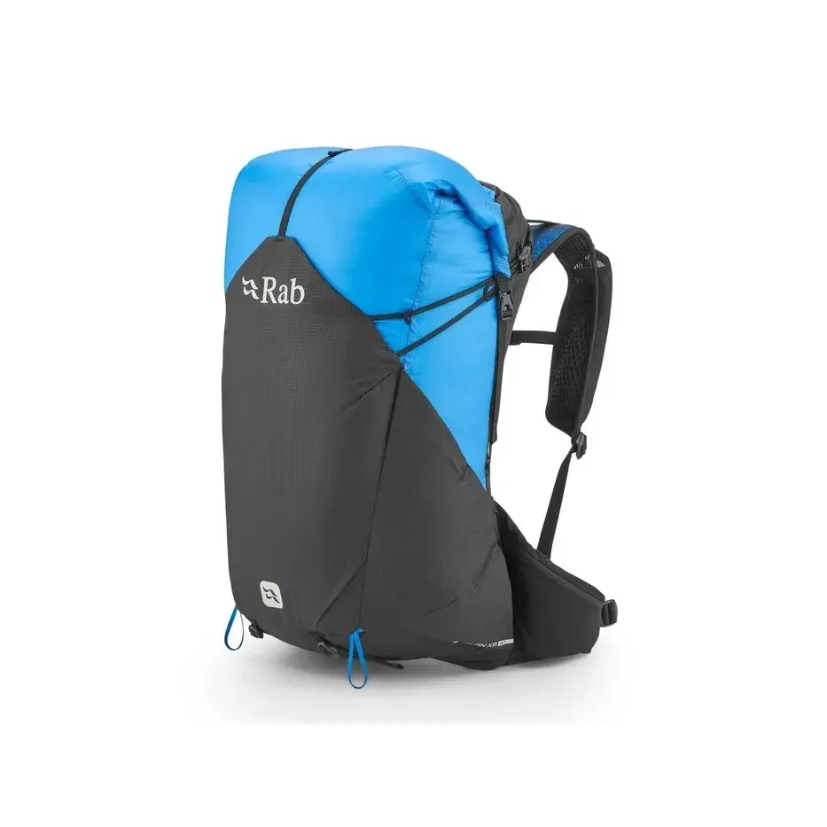 Rugzak RAB Syclon XP 40 black/maya blue