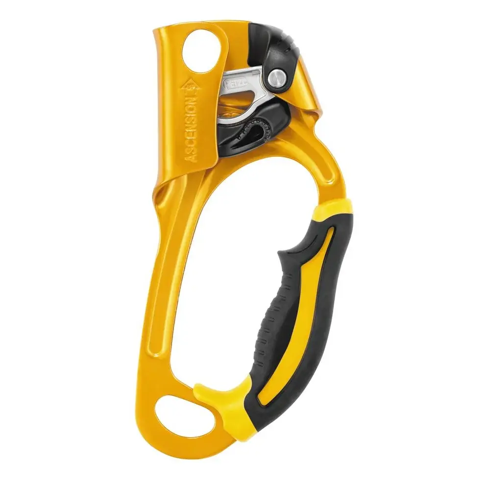 Petzl Stijgklem Petzl Ascension geel rechts