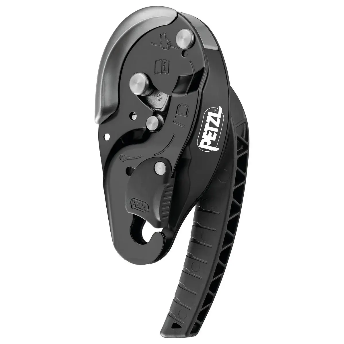 Petzl Abseilapparaat Petzl I´D S zwart