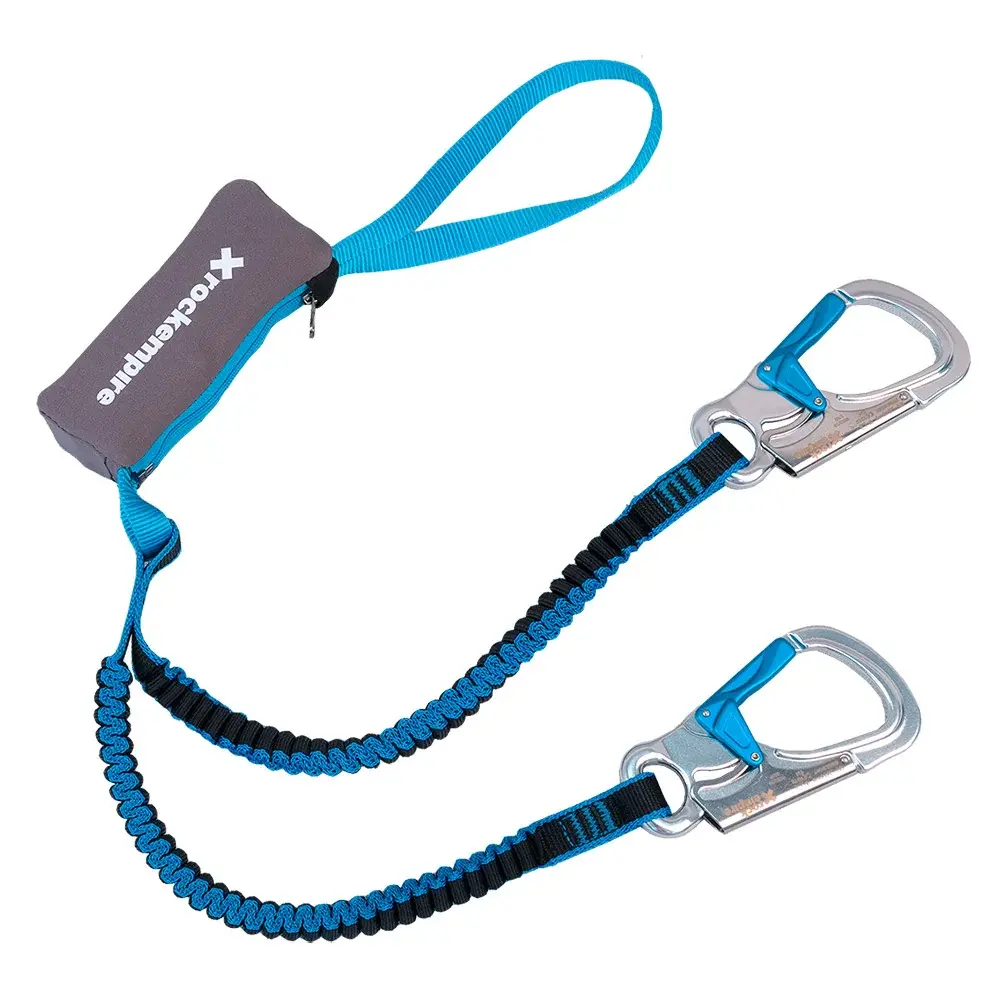 Via ferrata-valdemper Rock Empire DynaGo Azuurblauw one size