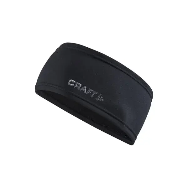Craft Gevoerde hoofdband Craft CORE Essence Thermal zwart