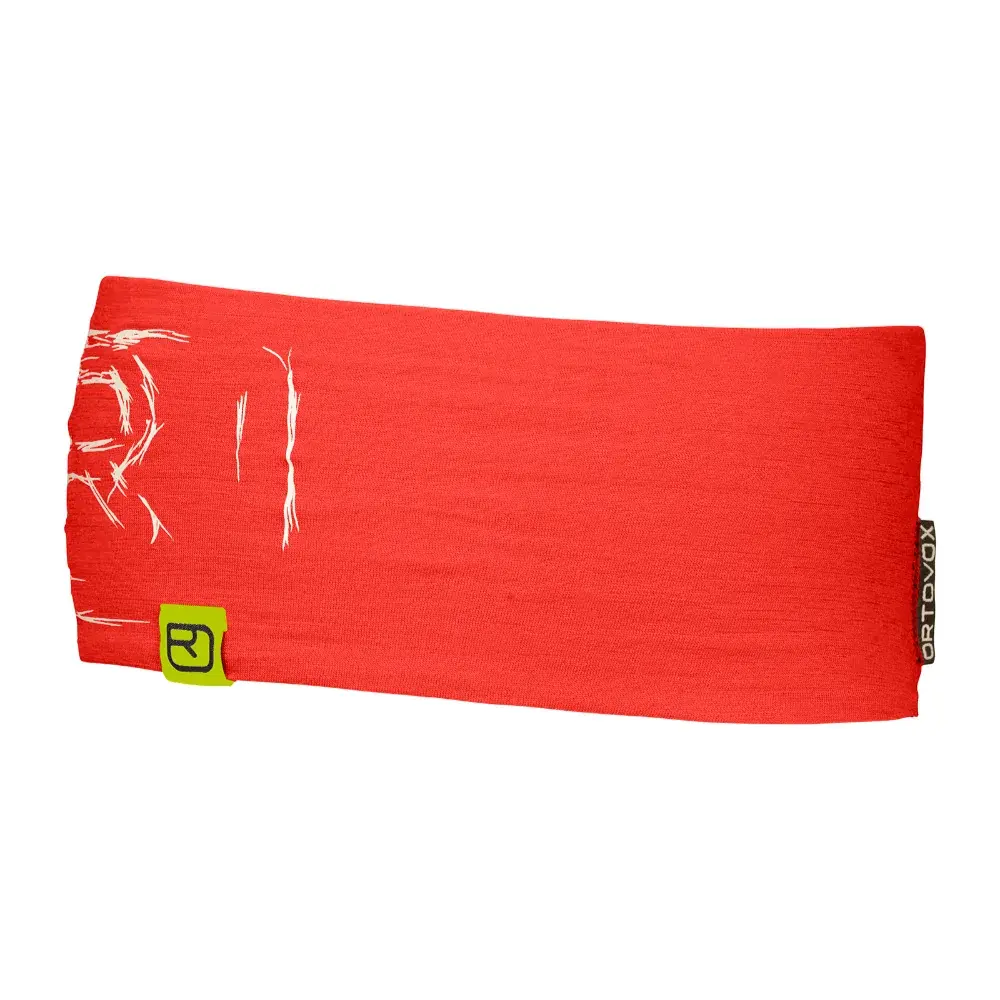 Ortovox Hoofdband Ortovox 120 Tec Logo Headband Coral