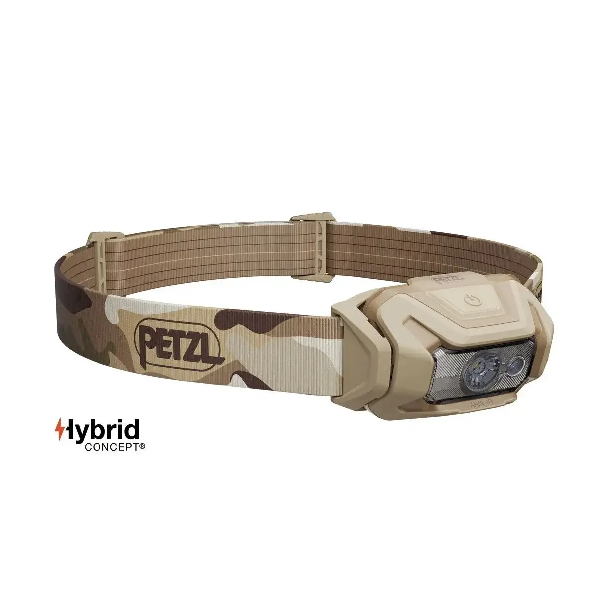 Petzl Hoofdlamp Petzl Aria 1R RGB camouflage