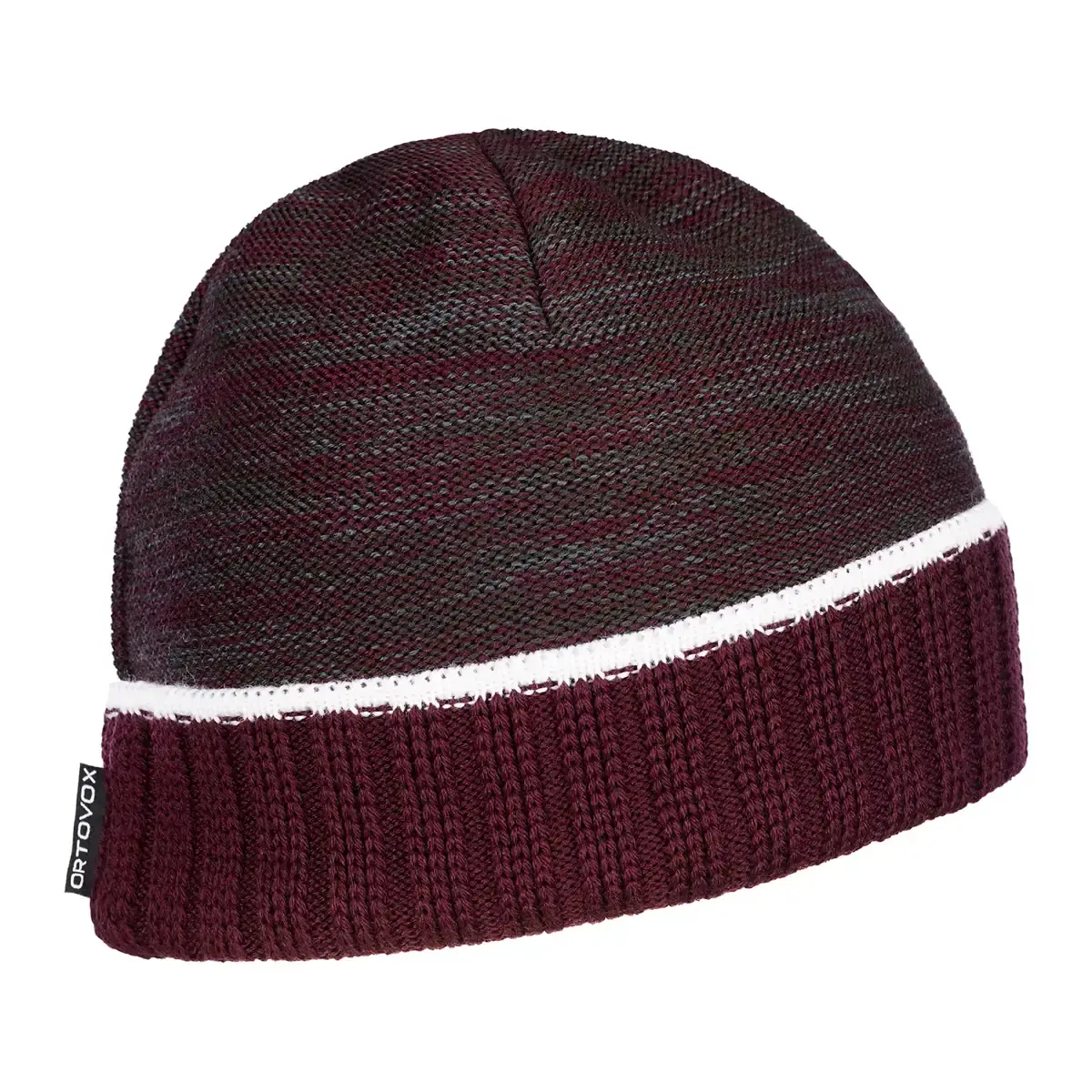 Ortovox Muts Ortovox Half Rib Beanie Dark wine
