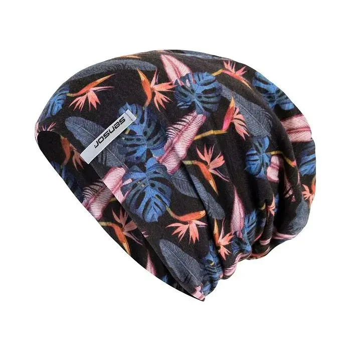 Sensor Muts Sensor Merino Impress zwart/floral