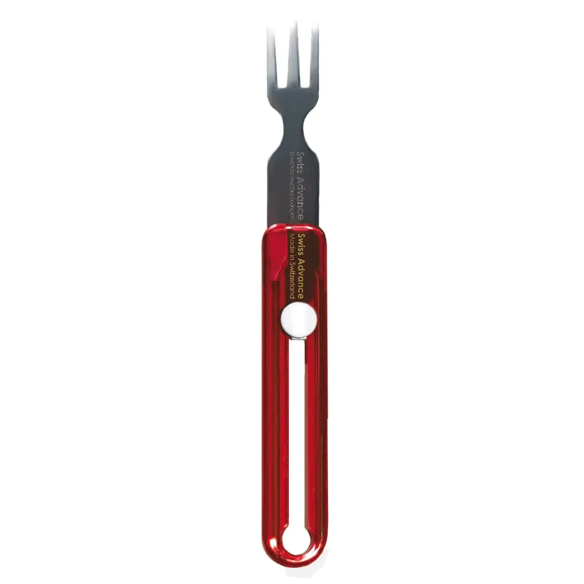 Swiss Advance Telescopische reisvork Swiss Advance 12g rood