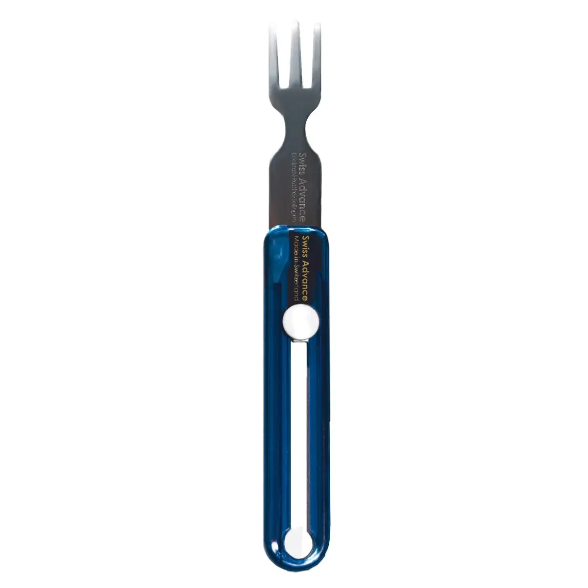 Swiss Advance Telescopische reisvork Swiss Advance 12g blauw