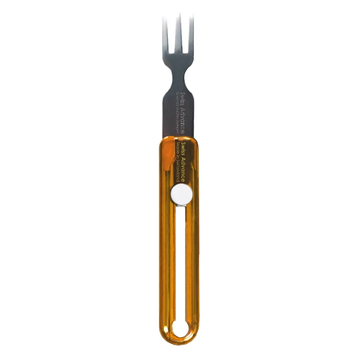 Swiss Advance Telescopische reisvork Swiss Advance 12g oranje