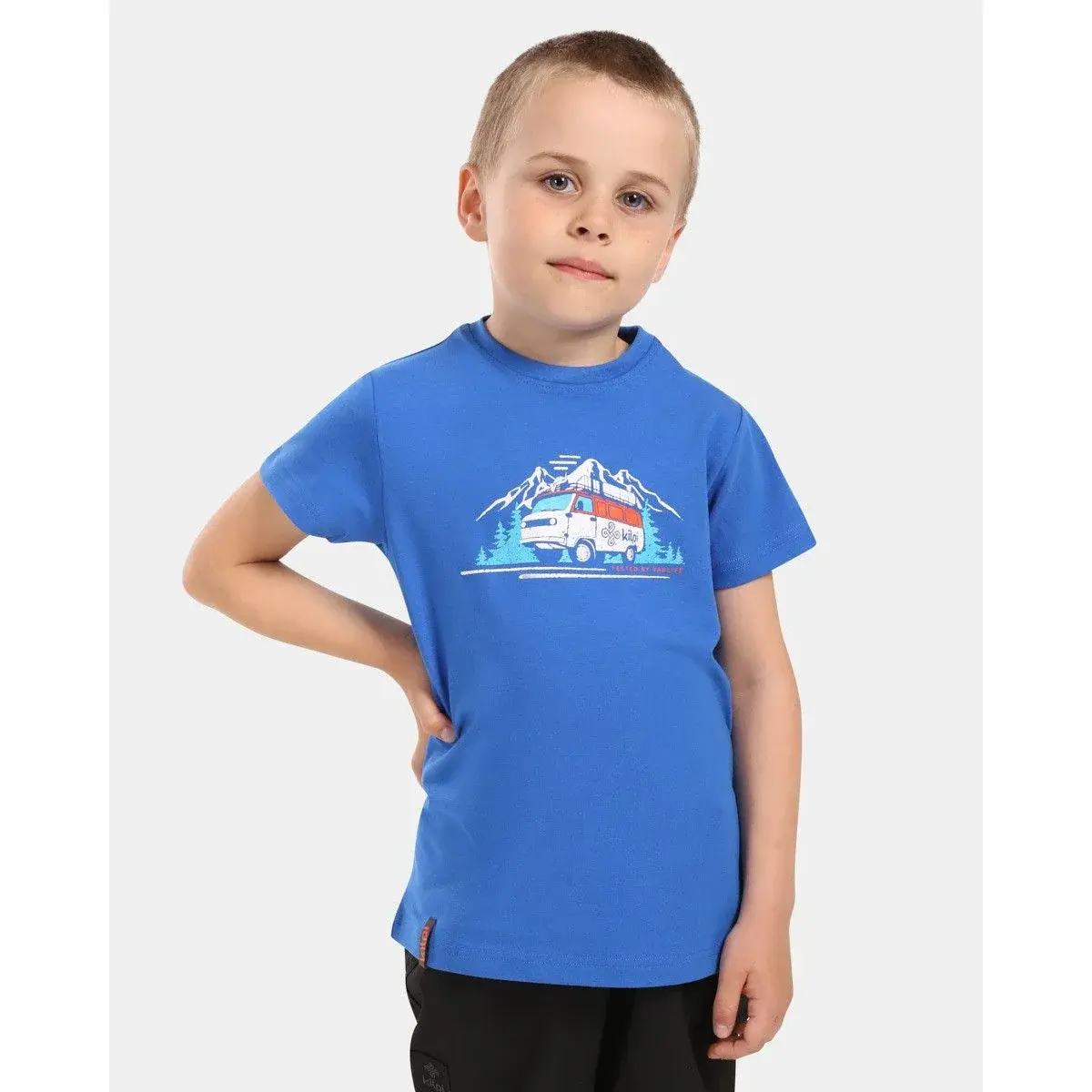 Kilpi Jongensshirt Kilpi SALO-JB blauw
