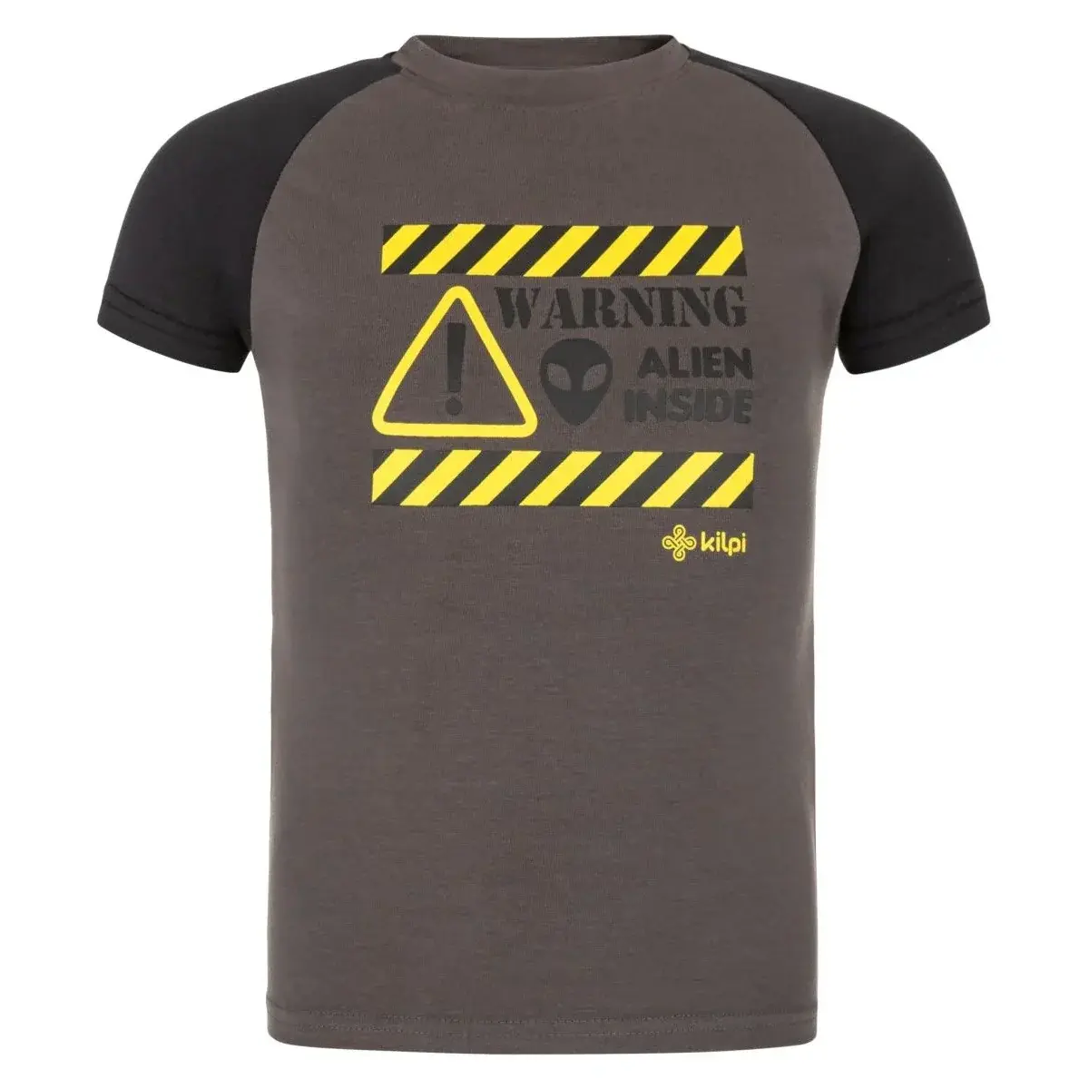 Kilpi Jongens katoenen shirt Kilpi SALO-JB donkergrijs