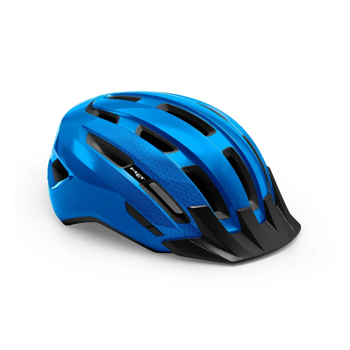 Fietshelm MET Downtown blauw