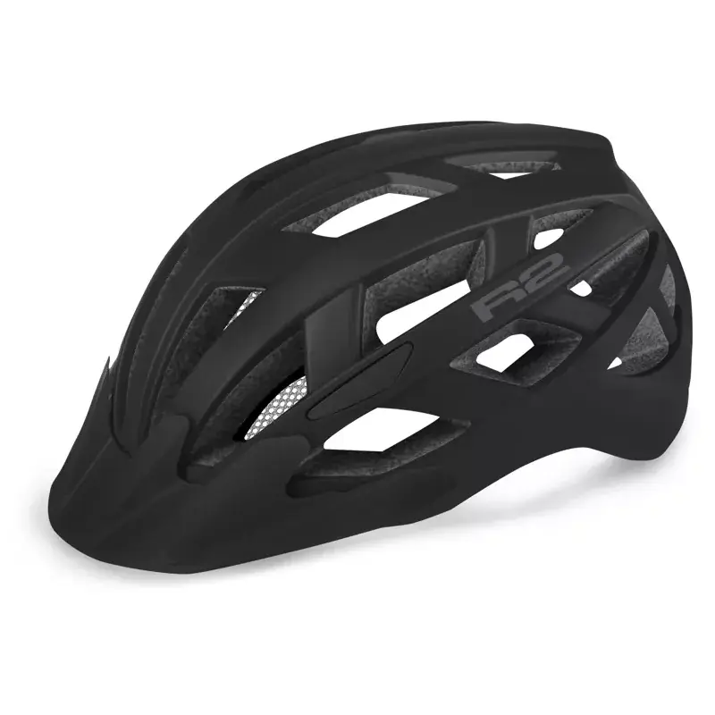 R2 Fietshelm R2 LUMEN zwart