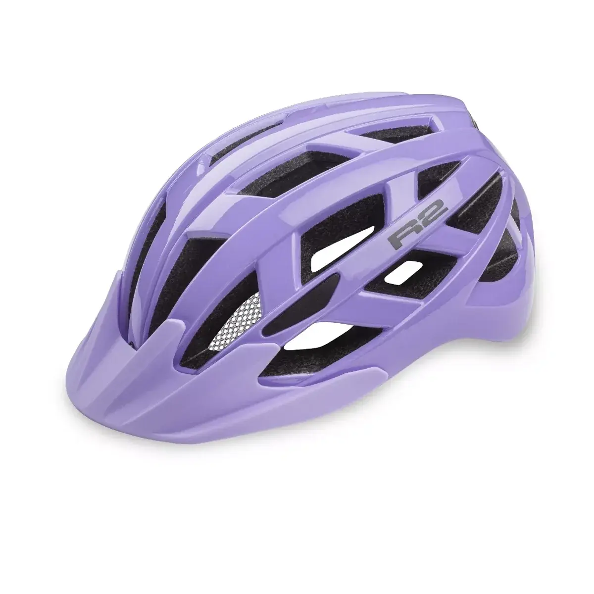 Fietshelm R2 LUMEN JUNIOR lichtlavendel S:52-56cm