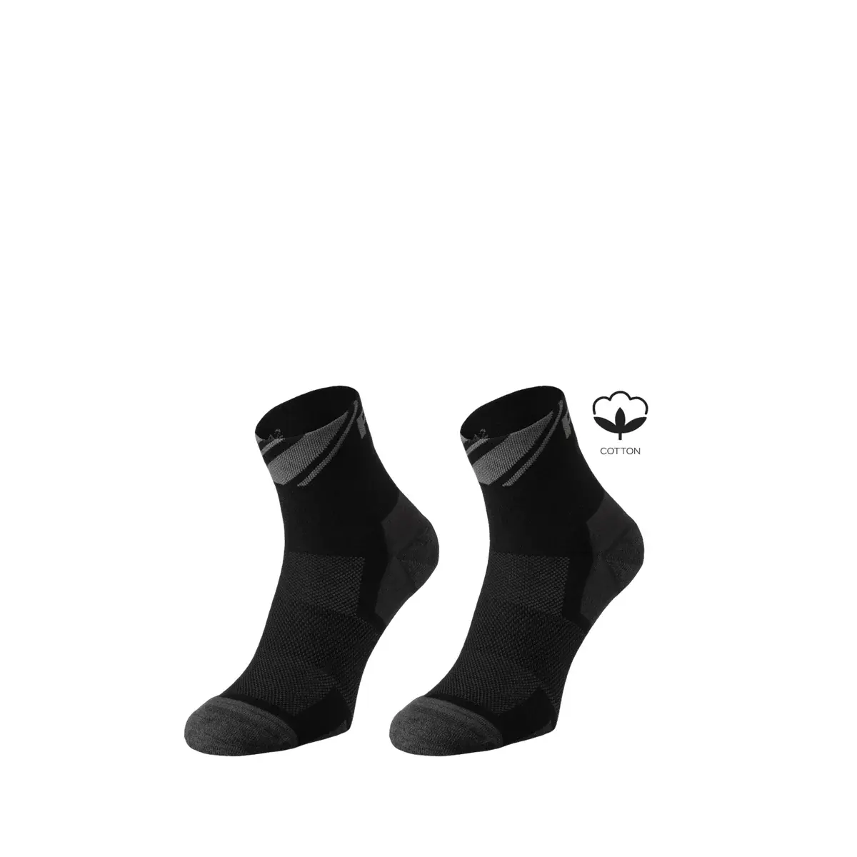 R2 Fietssokken R2 MOVE 2PACK zwart, grijs