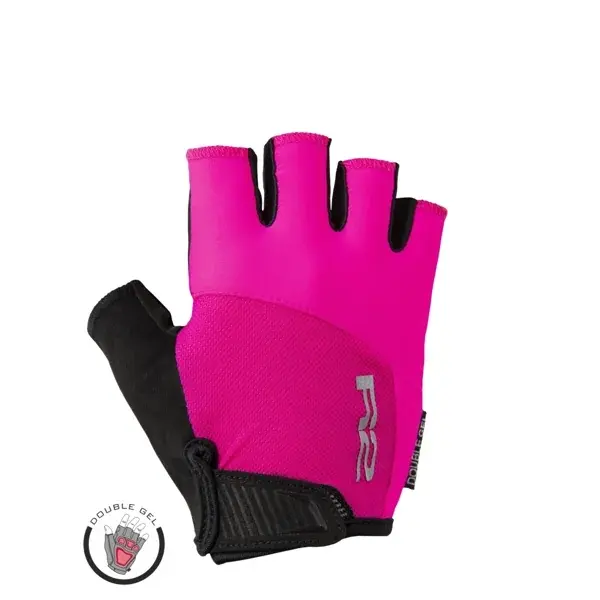 R2 Fietshandschoenen R2 Vittoria roze, zwart