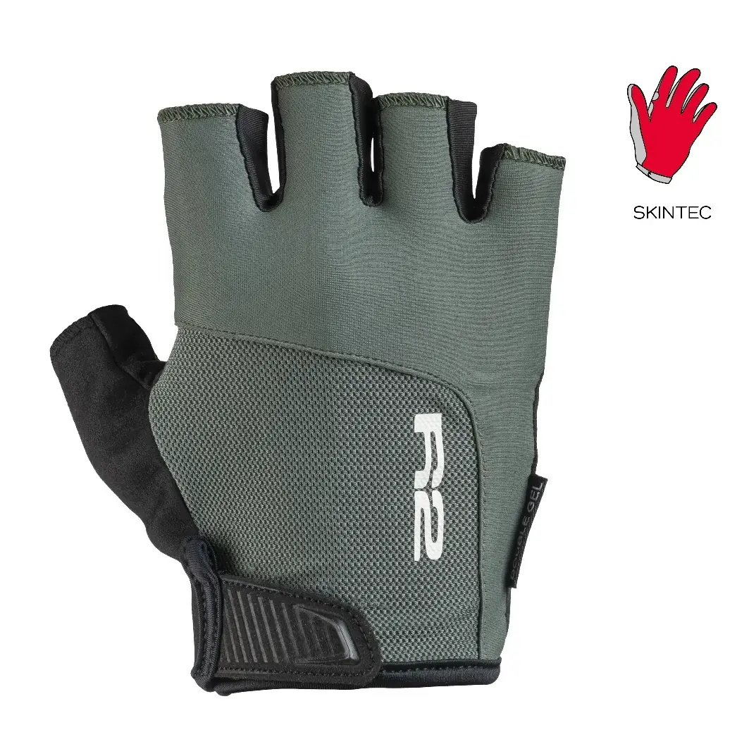 R2 Fietshandschoenen R2 Vittoria groen, zwart