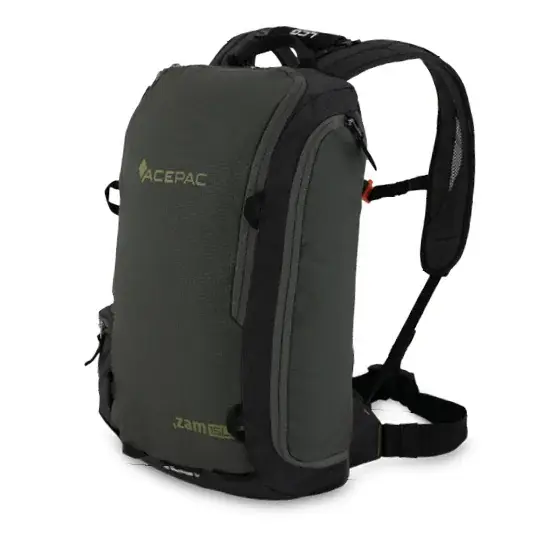 AcePac Fietsrugzak AcePac Zam 15L Exp grey