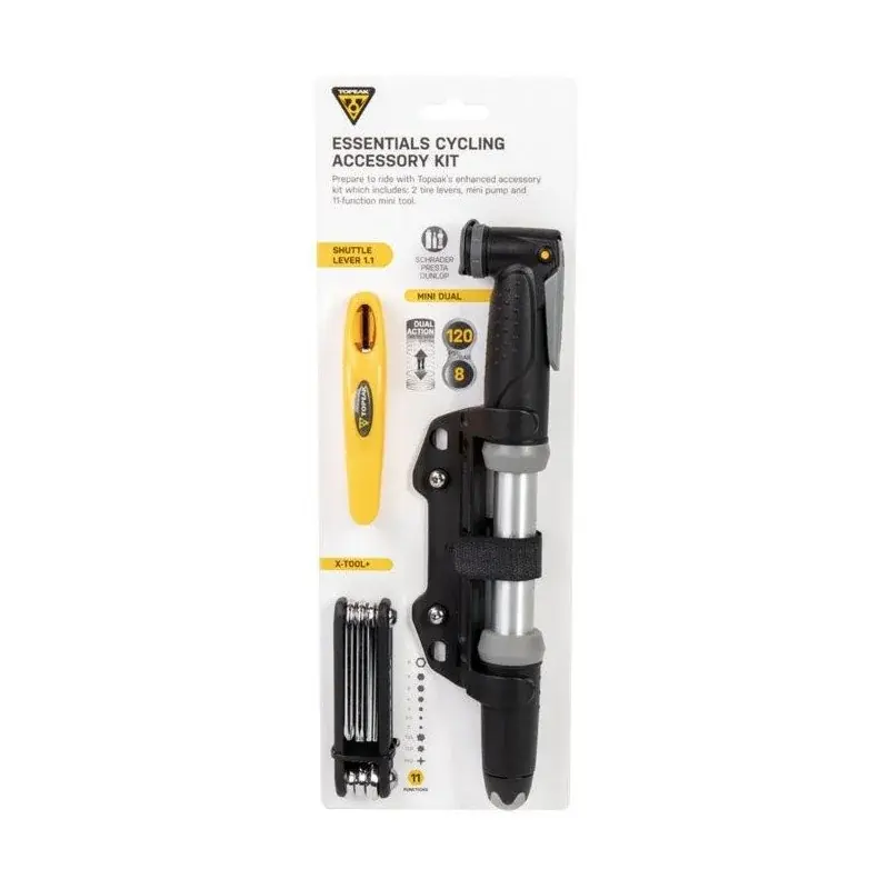 TOPEAK Fietsset TOPEAK Essential Accessorry kit