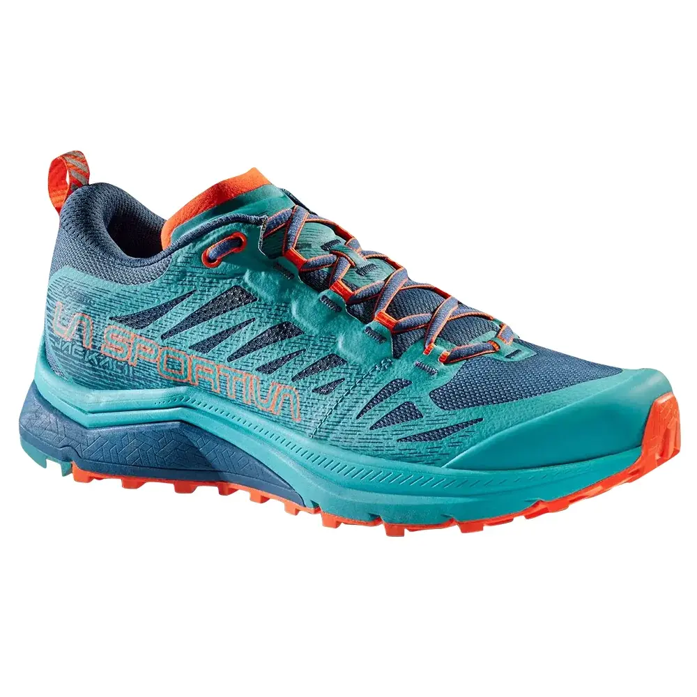 Dames hardloopschoen La Sportiva Jackal II GTX Women storm blue/lagoon