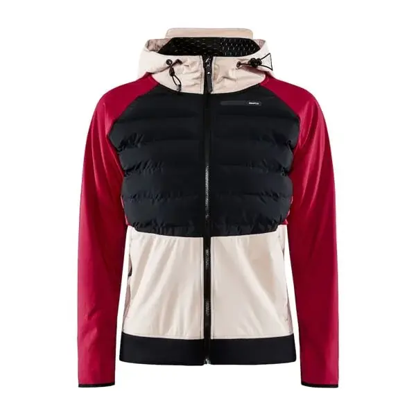 Damesjas Craft Pursuit Thermal zwart met roze
