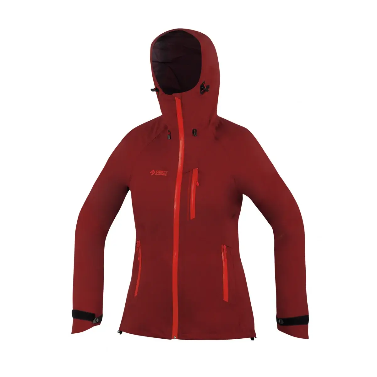 Direct Alpine Dames waterdichte jas Direct Alpine Talung Lady 1.0 palisander/brick
