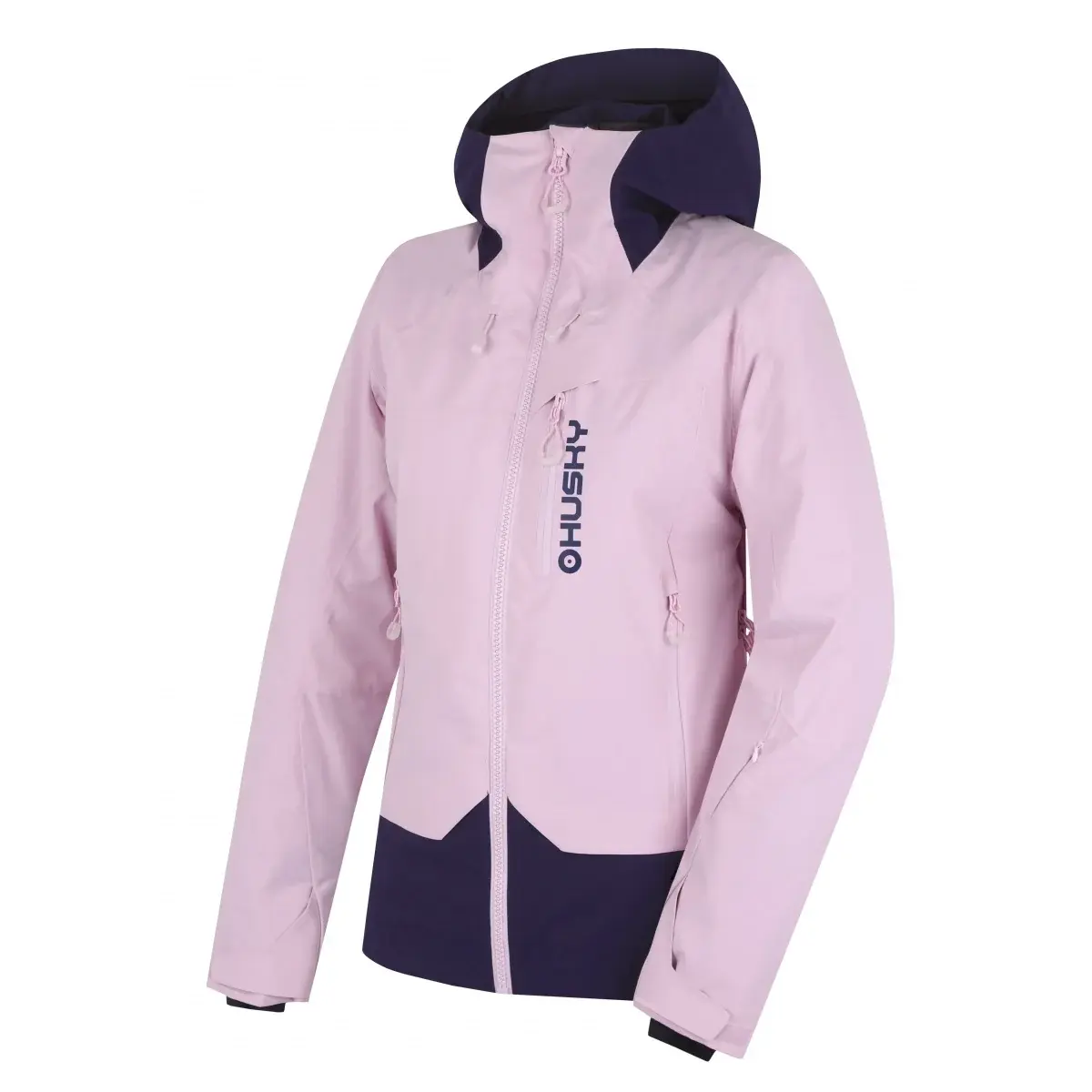 Dames skijas Husky Gambi L pink/blue