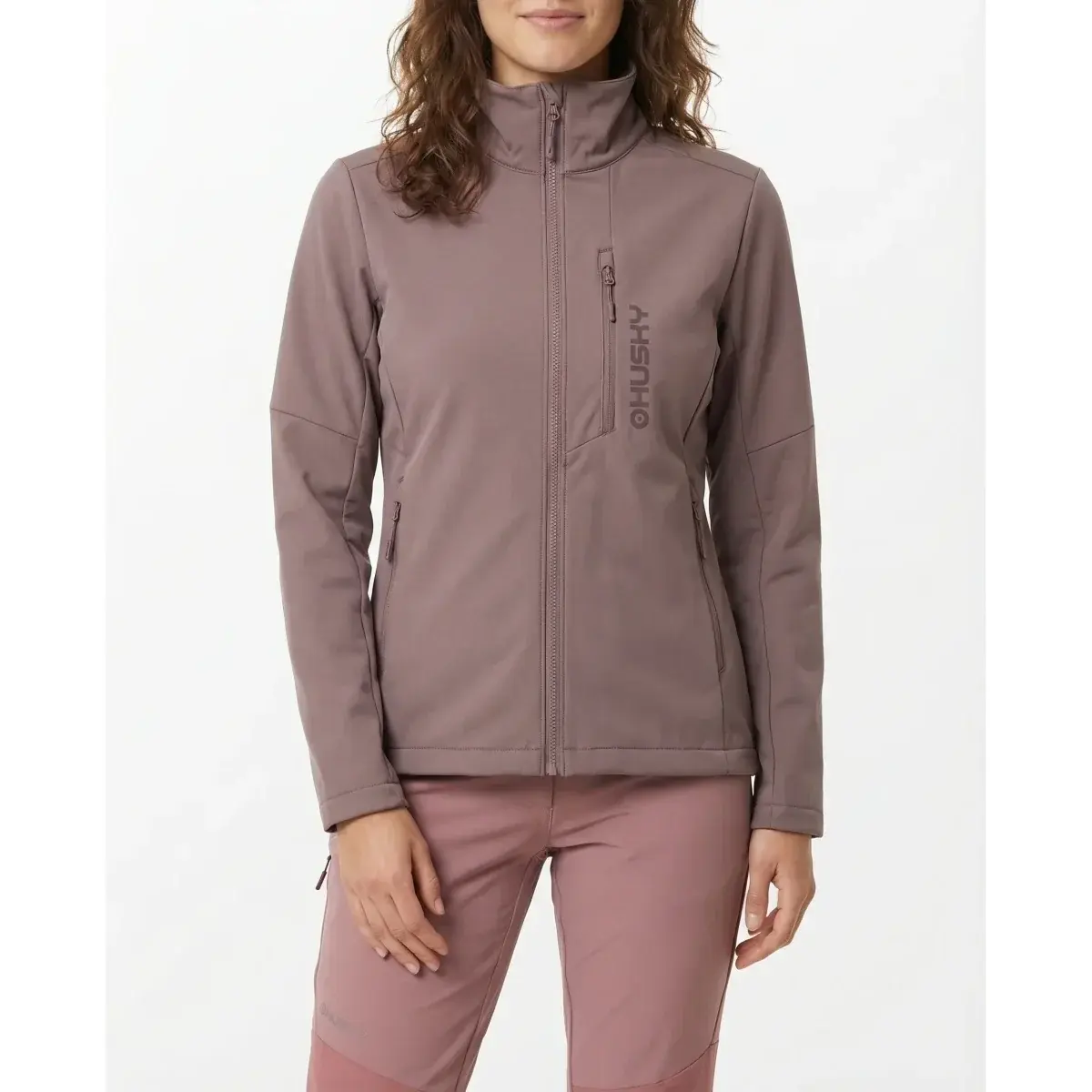 Damesjas Husky Salfa L faded pink