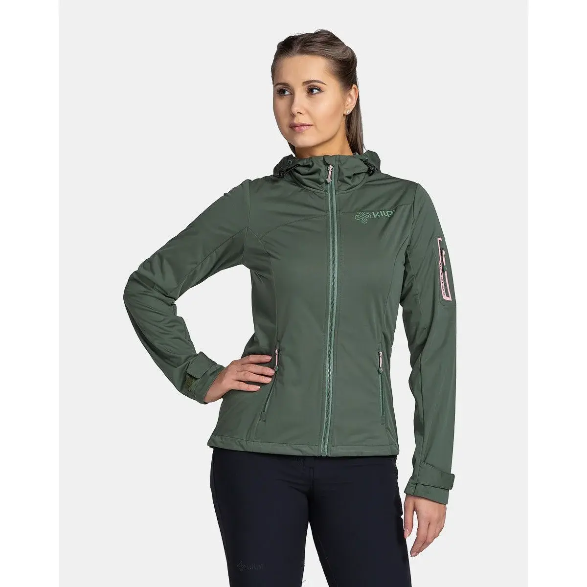 Dames softshelljas Kilpi Beltra-W DGN