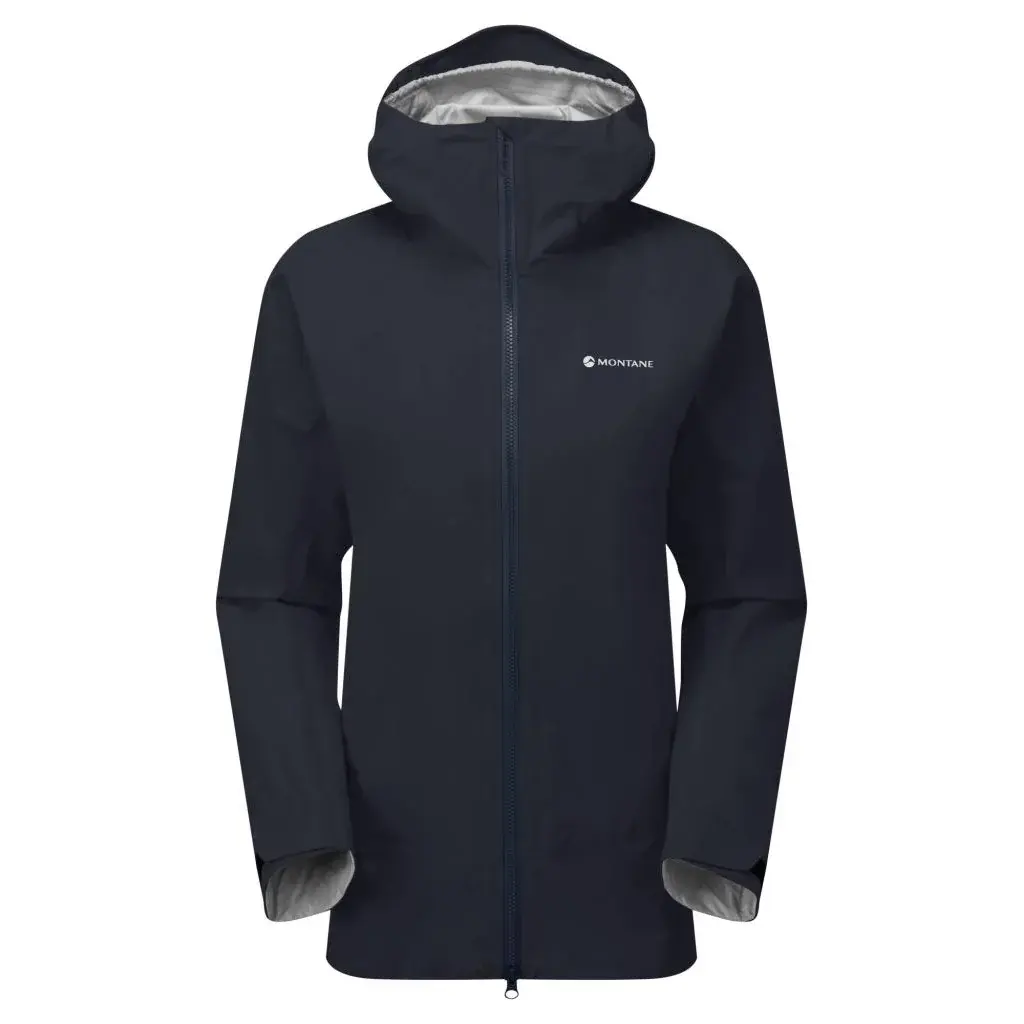 Montane Dames waterdichte jas Montane Womens Phase Jacket eclipse blue