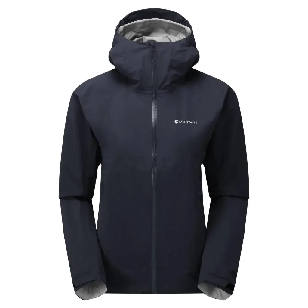 Montane Dames waterdichte jas Montane Womens Phase Lite Jacket eclipse blue