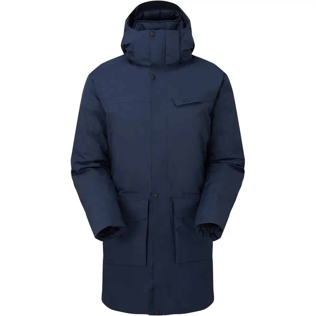 Dames lange donsjas Mountain Equipment W's Altai Parka Cosmos