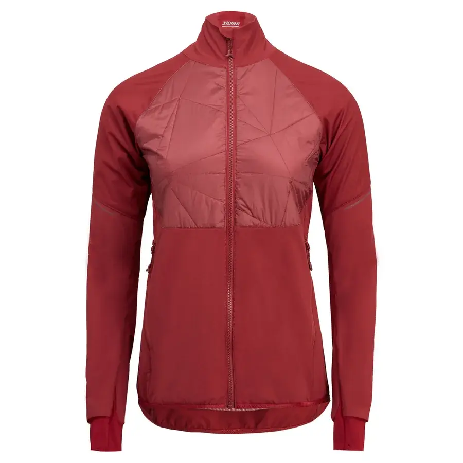 Dames langlaufjas Silvini Cortena WJ2121 merlot