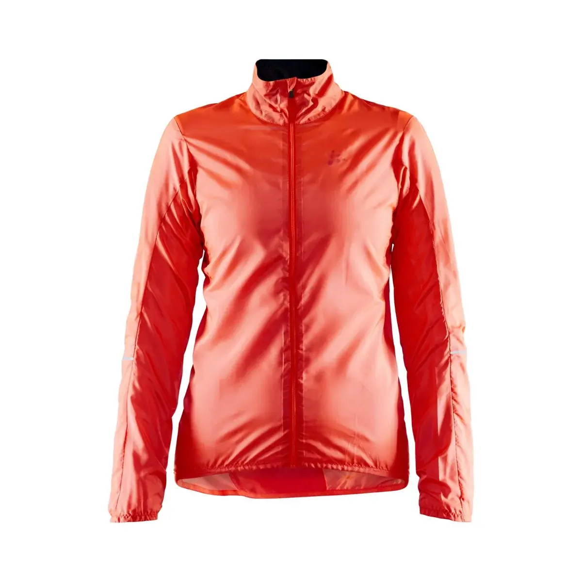 Craft Dames ultralichte fietsjas Craft Essence Light Wind oranje