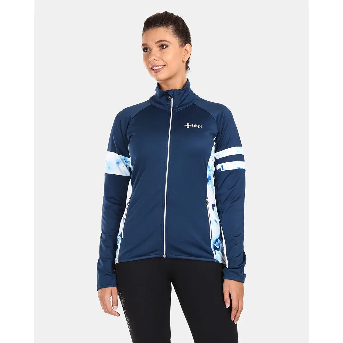 Kilpi Dames elastische trui Kilpi Junie-W donkerblauw