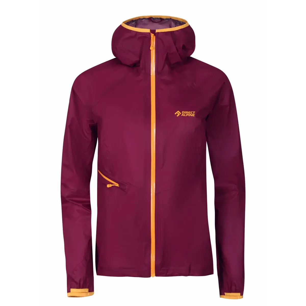 Dames hardshelljas Direct Alpine CYCLONE LADY cherry/mango