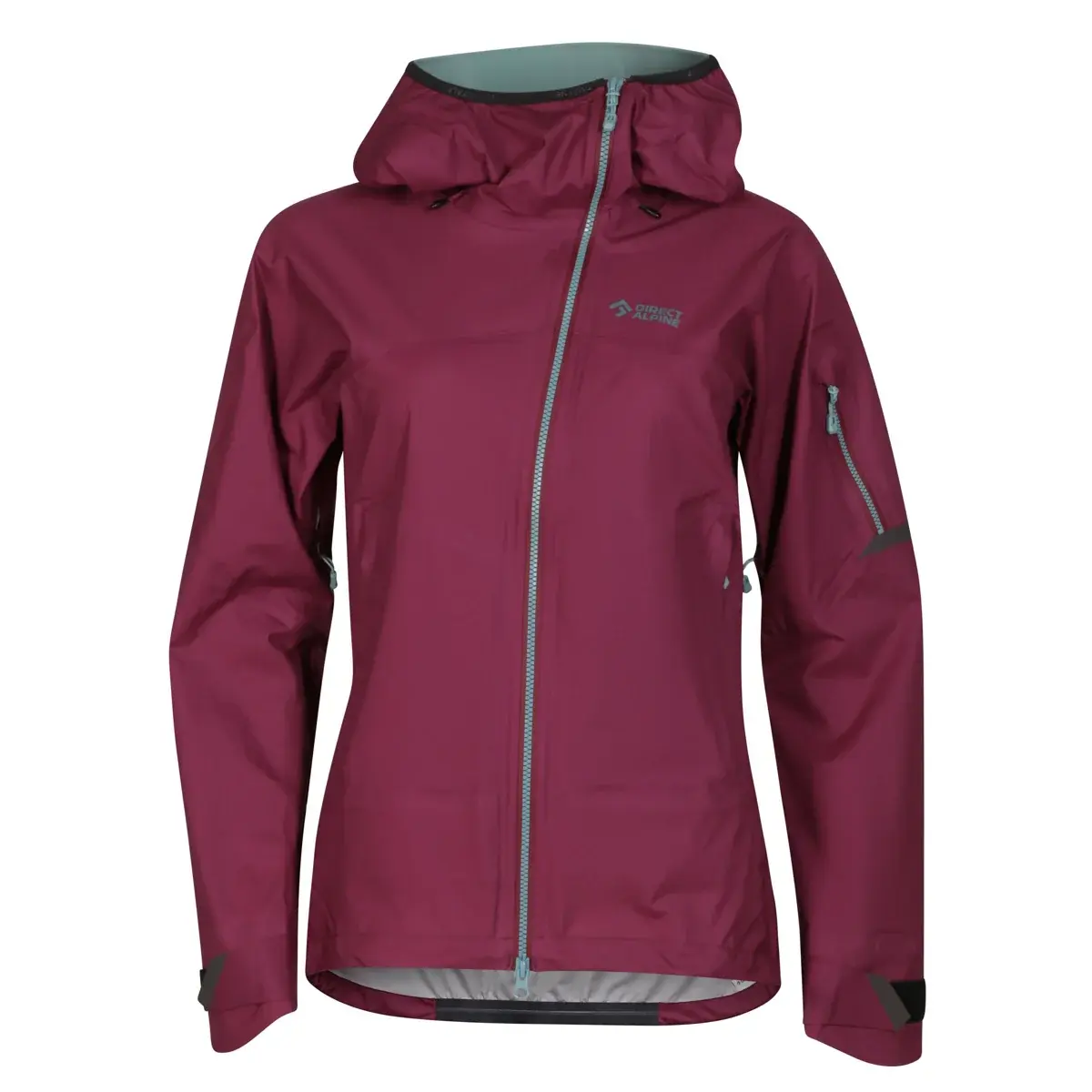 Dames hardshelljas Direct Alpine GUIDE LADY cherry/arctic