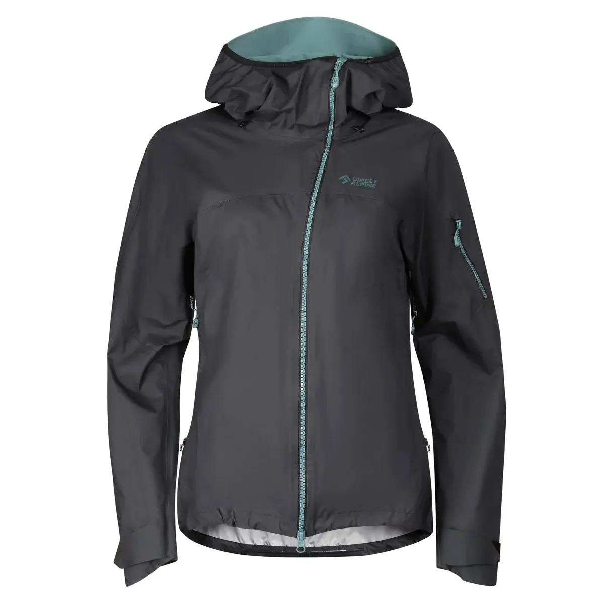 Direct Alpine Dames hardshelljas Direct Alpine GUIDE LADY 2026 anthracite/arctic
