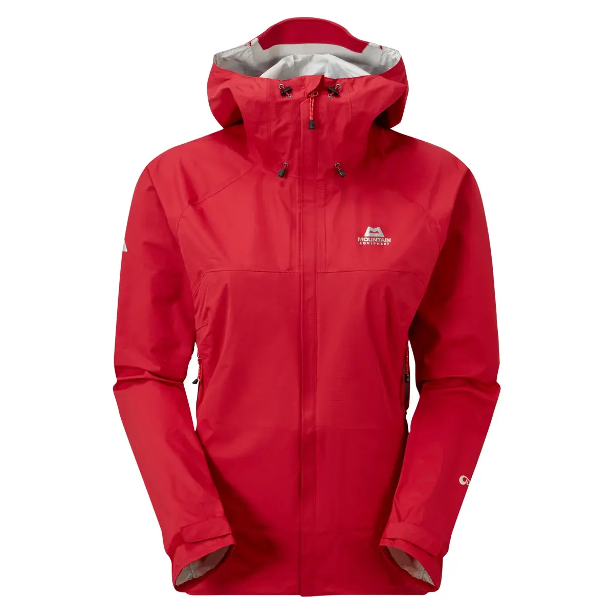 Dames hardshelljas Mountain Equipment Zeno Jacket Capsicum red
