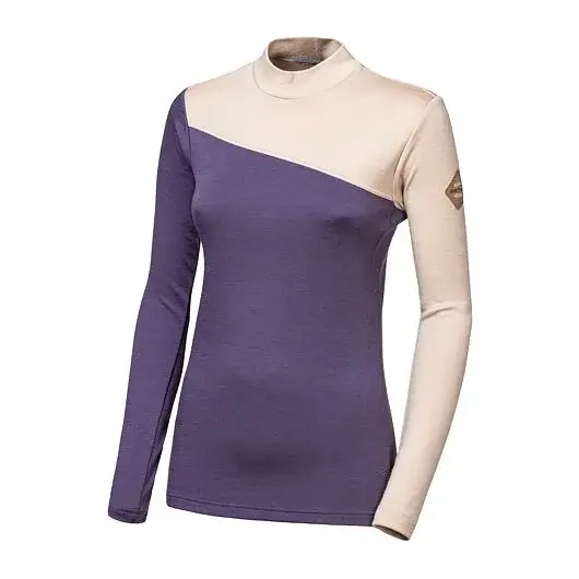Sensor Damestrui met lange mouwen Sensor MERINO EXTREME UP grape purple/beige