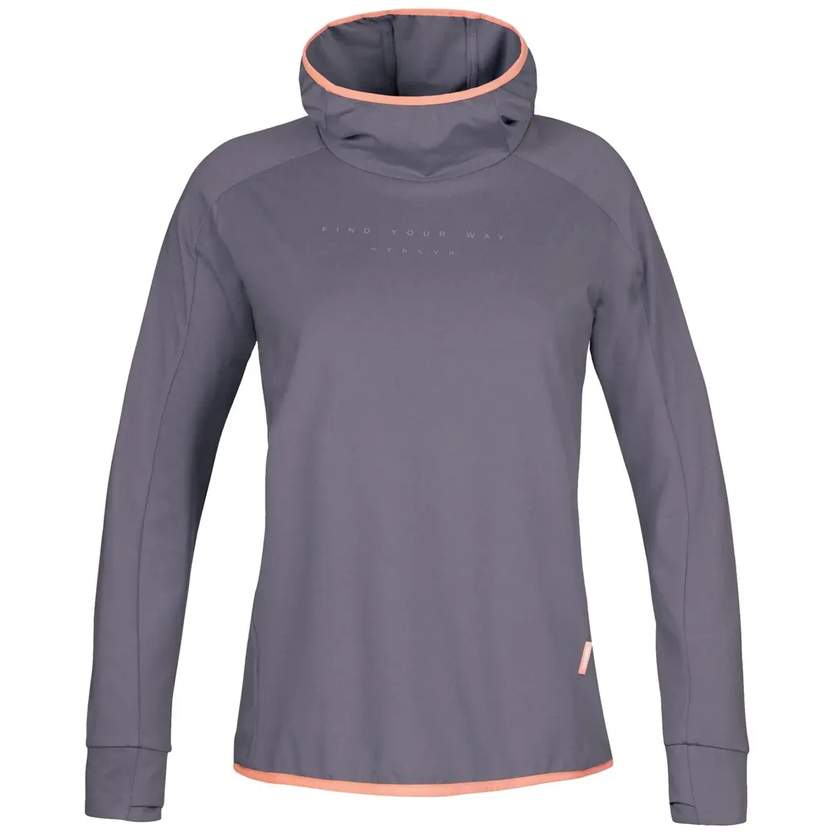 Damestrui Hannah Nyma Hoody gray ridge mel