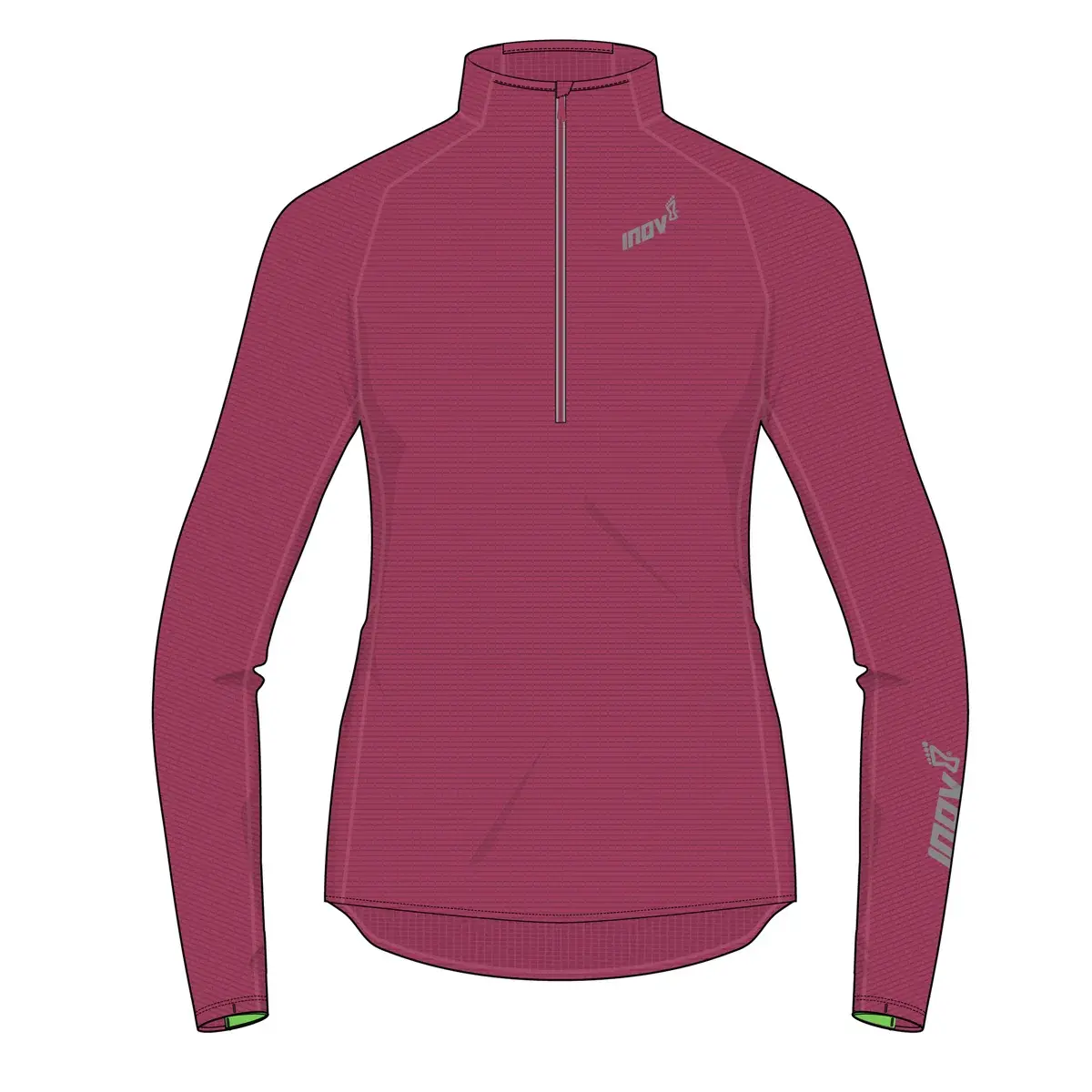 Inov8 Dames functionele trui Inov8 Technical Mid HZ roze