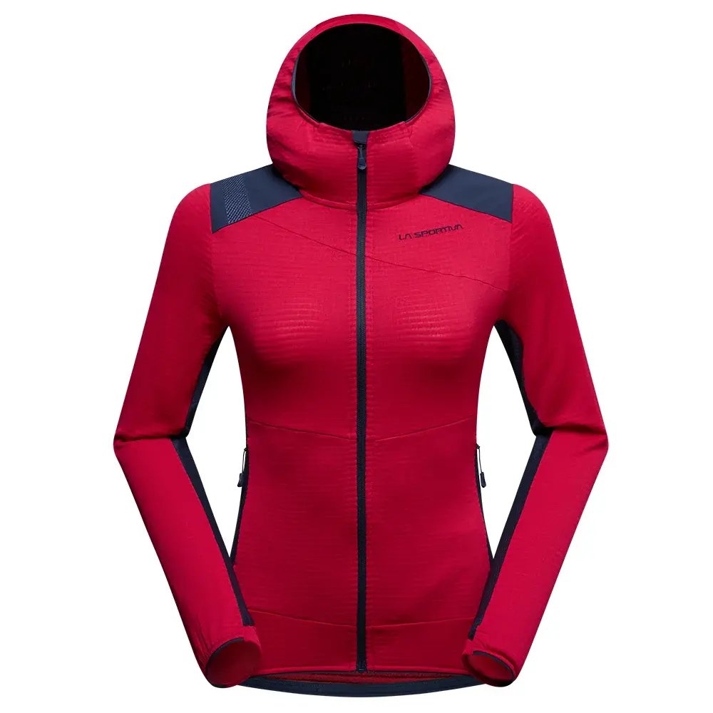 Damestrui La Sportiva AEQUILIBRIUM THERMAL HOODY azalea/night sky
