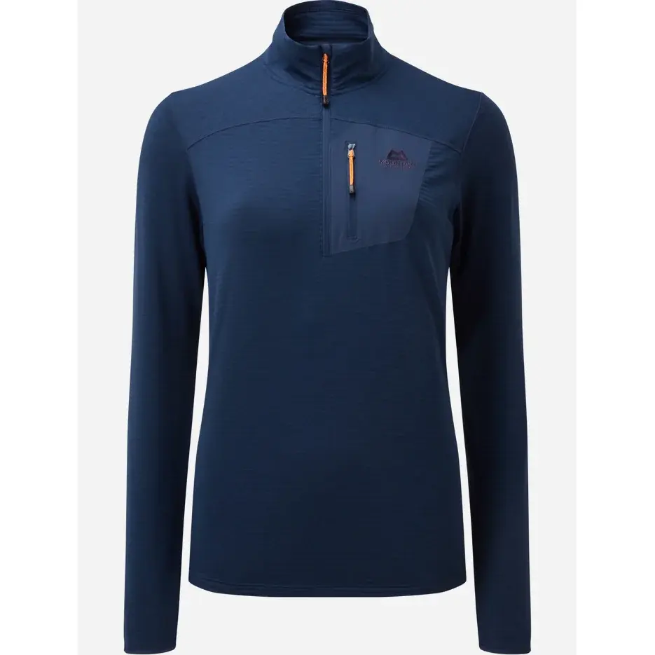 Mountain Equipment Damestrui Mountain Equipment Lumiko Women´s Zip T medieval blue