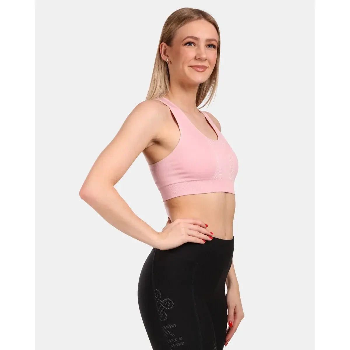 Kilpi Dames sport-bh Kilpi Winie-W lichtroze
