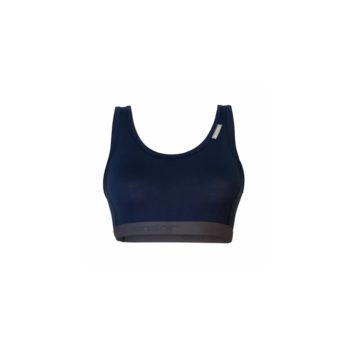 Sensor Dames bh Sensor Merino Active deep blue