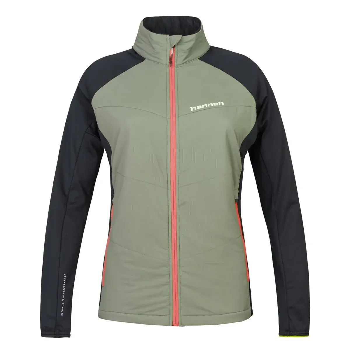 Dames toerskitrui Hannah Makana Burnt olive/anthracite