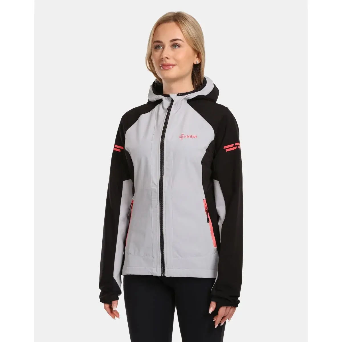 Kilpi Dames softshelljas Kilpi Baleo-W light grey