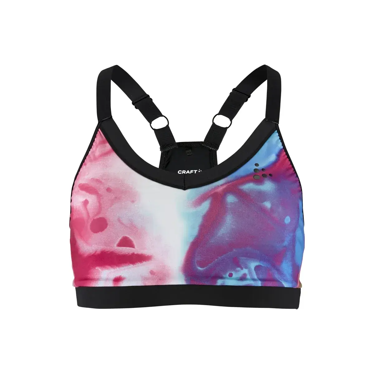 Dames sport-bh CRAFT Motion meerkleurig met patroon