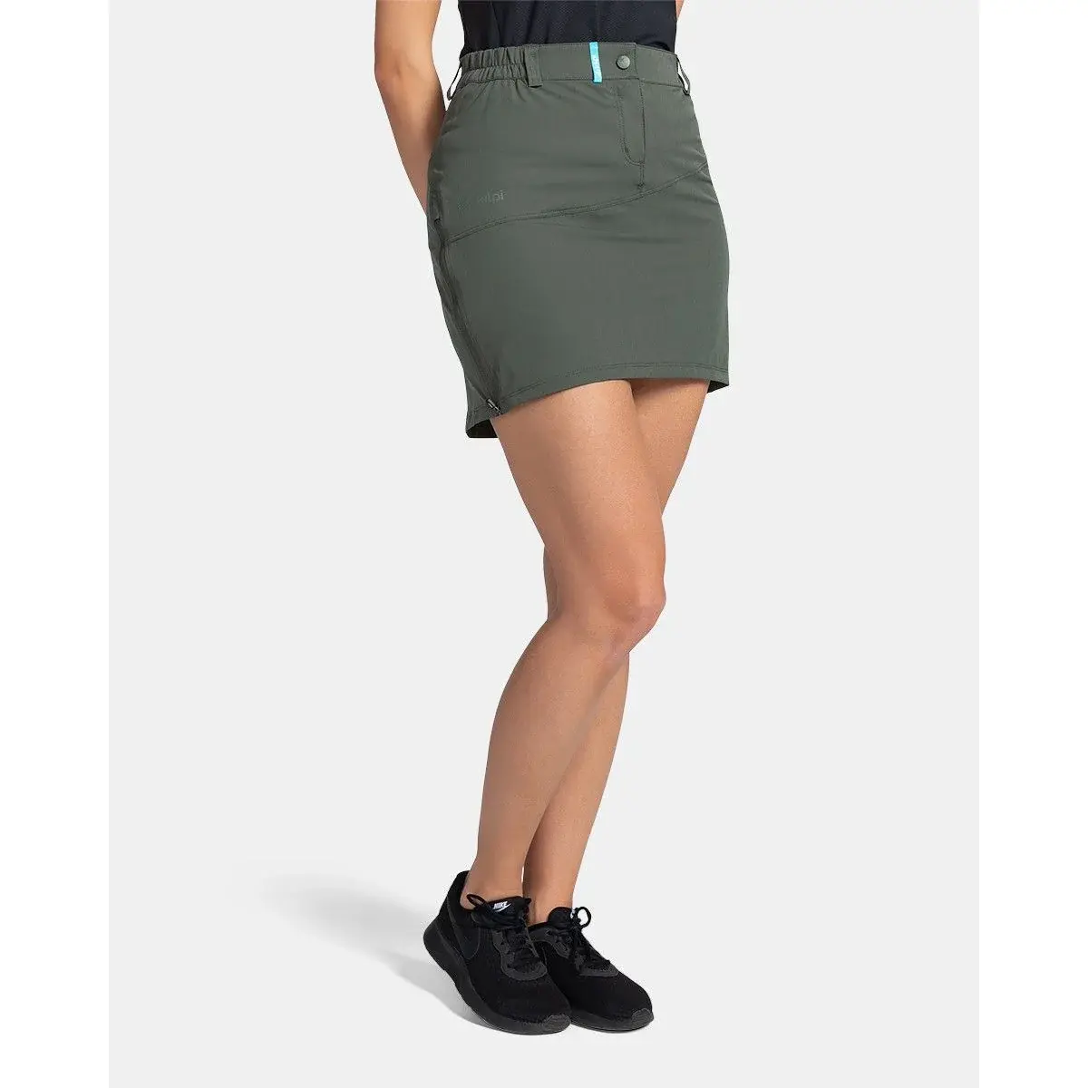 Kilpi Dames outdoorrok Kilpi ANA-W donkergroen